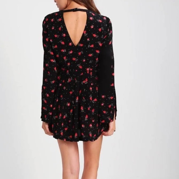 Free People Floral Dress Size 4 - Picture 8 of 8